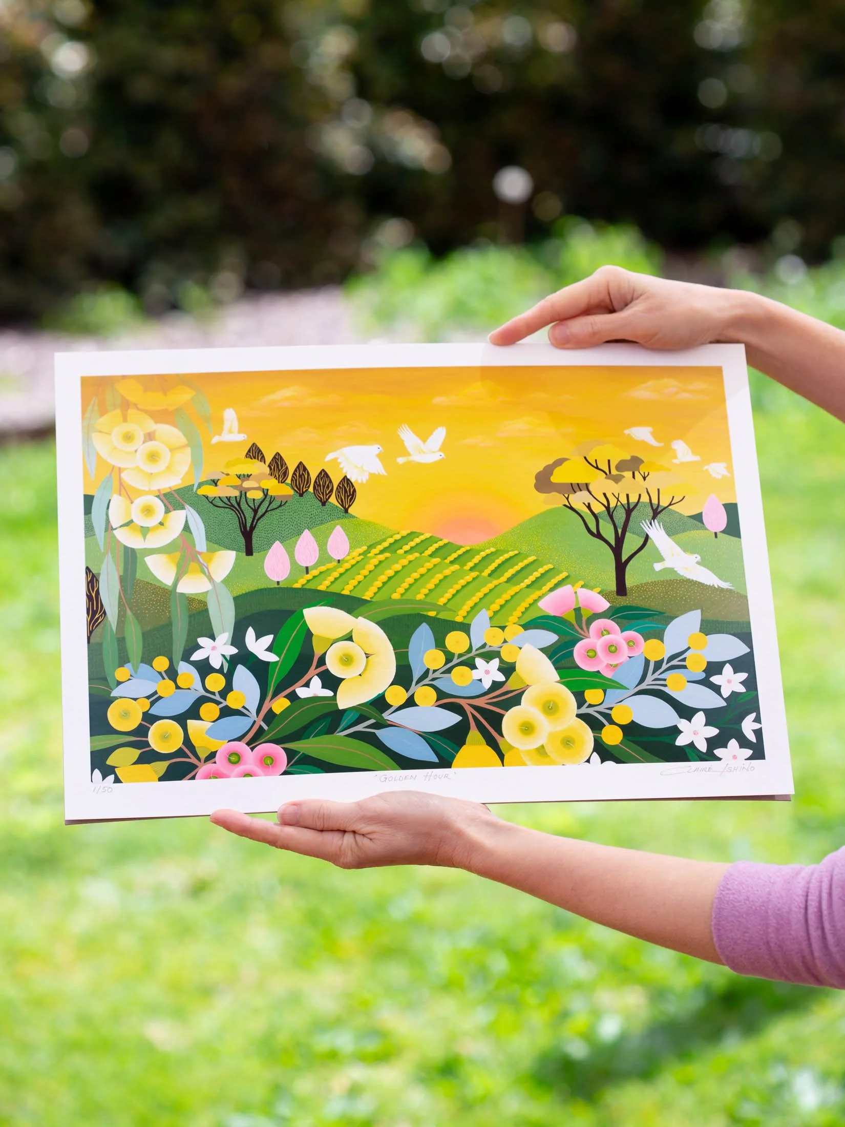 Limited Edition Art Print by Claire Ishino - Native Wonderland